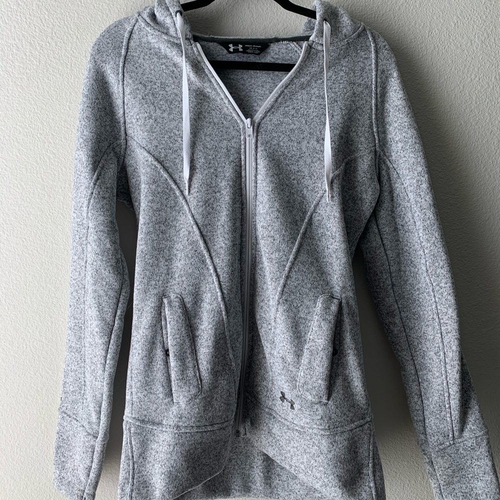 UNDER ARMOUR • Heather Gray Hoodie